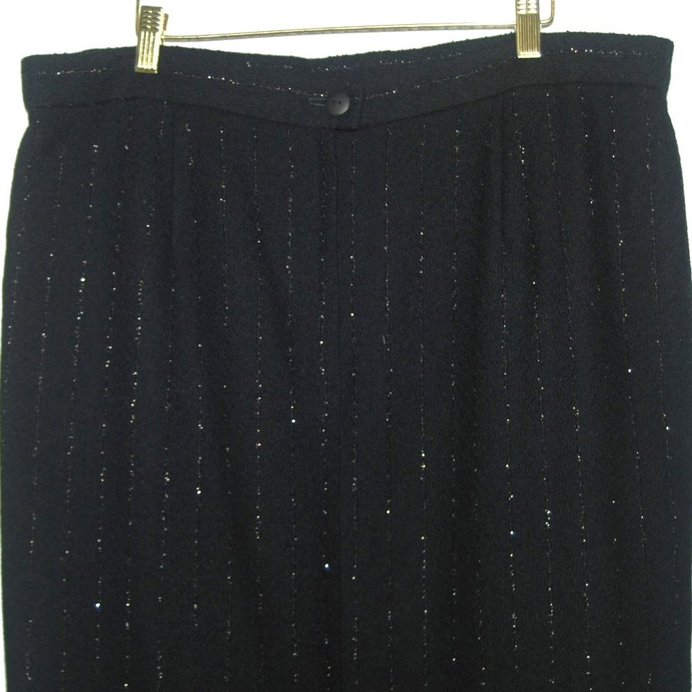 Jo Batrice Originals Women's Black Suit Size 20W - Picture 8 of 8